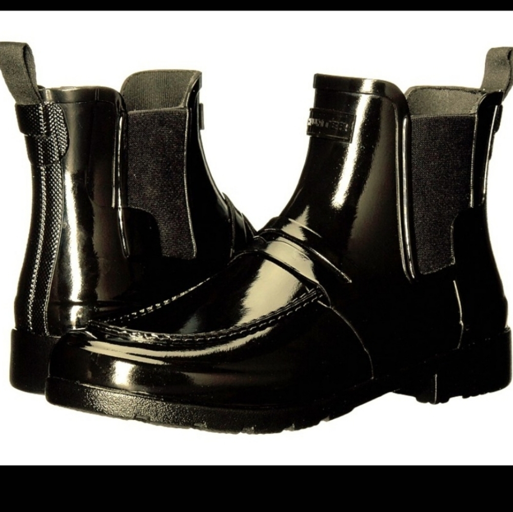Hunter – Original Refined Waterproof Penny Loafer Chelsea Boot